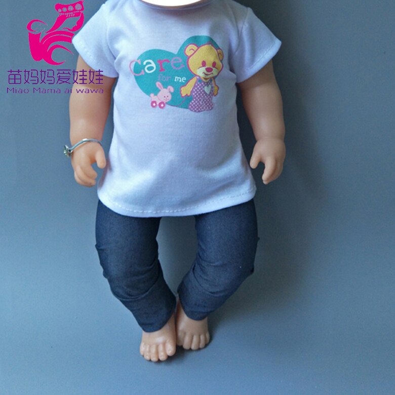 BABY Born Trend Casuals 43 Cm – Süße Unipants Kleidung Für 43 Cm Baby Puppen