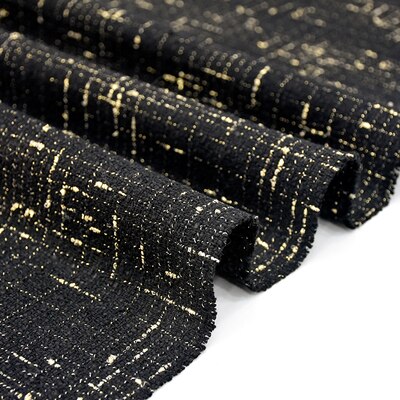 Vintage Autumn Winter Tweed Fabrics Multi Patterns Yarn Dyed Colorful Thread Woolen Fabrics For Sewing Suits Blazer Tissus: 36