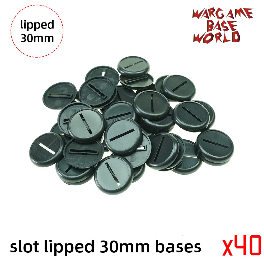 30mm slot lipped bases tafel games voor war machine