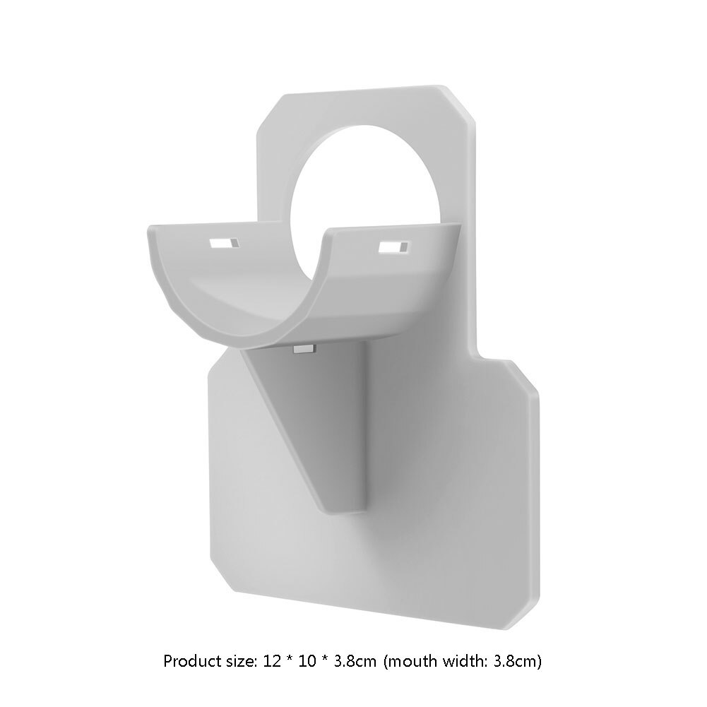 30-38mm Swimming Pool Pipe Fixing Holder Mount Supports for Intex Bestwa Above Ground Hose Outlet Bracket with Cable Tie: white