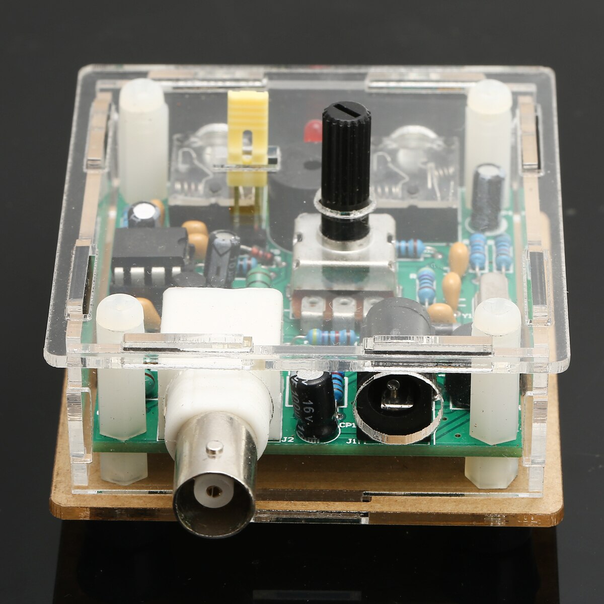 Mayitr Assembled DC 9-13.8V S-PIXIE CW QRP Shortwave Radio Transceiver 7.023Mhz S-PIXIE CW QRP Radio Transceiver With Case