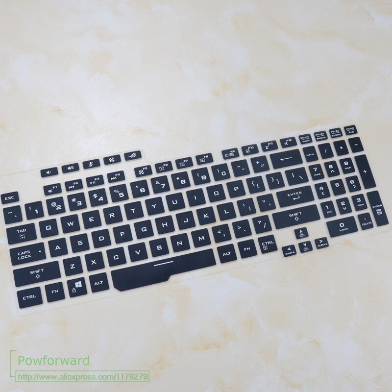 Silicone Keyboard Cover Protector Laptop skin For ASUS ROG Strix G G731GV G731GW G731GT G731GU G731 GW GT GU 17.3 inch