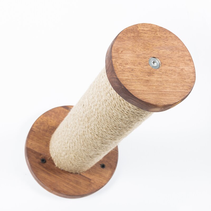 Cat Sisal Rope Scratching Post Scratcher House Tower Tree Climbing Wall Claw Sharpener Kitten Accessories Toys Furniture: Englishchestnut