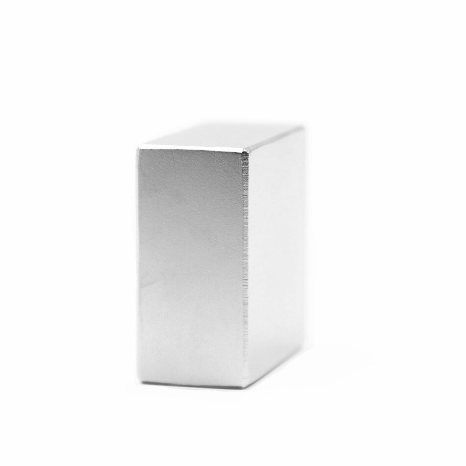 1 Pcs Blok 40X40X20 Mm/50X50X30 Mm Super Krachtige Sterke Zeldzame earth Blok Ndfeb Magneet Neodymium N52 Magneten