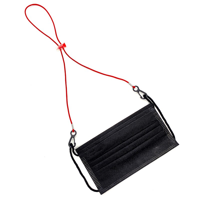 6 Kleuren Baby Elastische Masker Opknoping Touw Gezichtsmasker Lanyard Masker Houder Verstelbare Opknoping Touw Twee Haken Voor Volwassenen En kinderen
