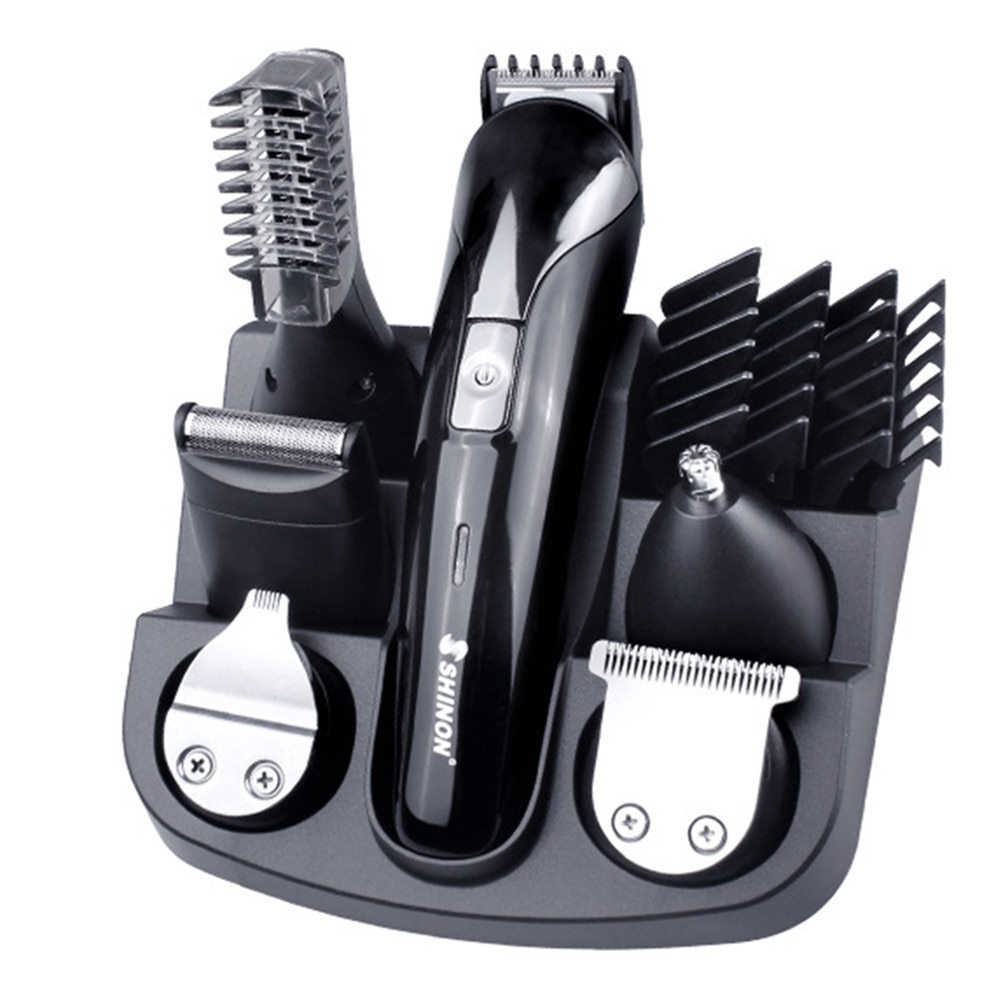 Hair Clipper 6 in 1Man Electric Hair Cutting Machine Hair Cutter Pro Hair Cutting Machine Rechargeable Hair Trimmer