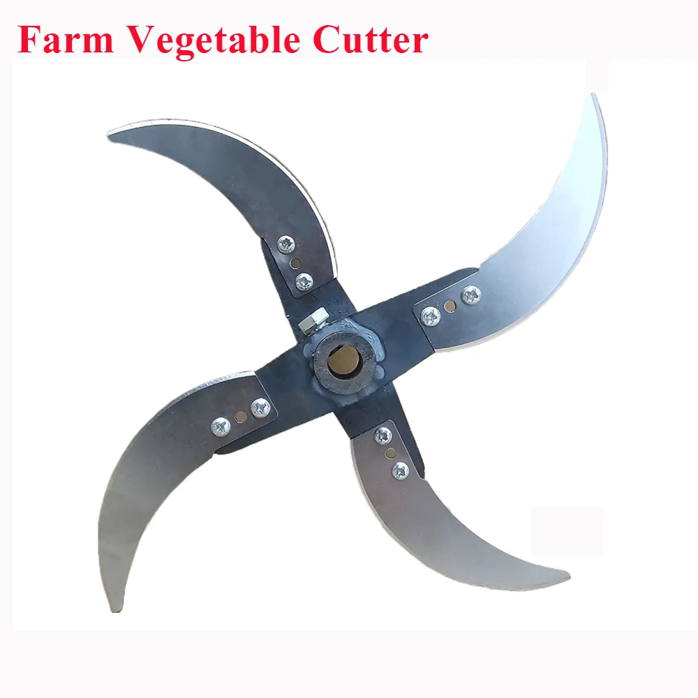 Groente Fruit Slicer Snijder Vervangend Mes - Roestvrij Staal - Landbouw Roermenger Mes: Default Title