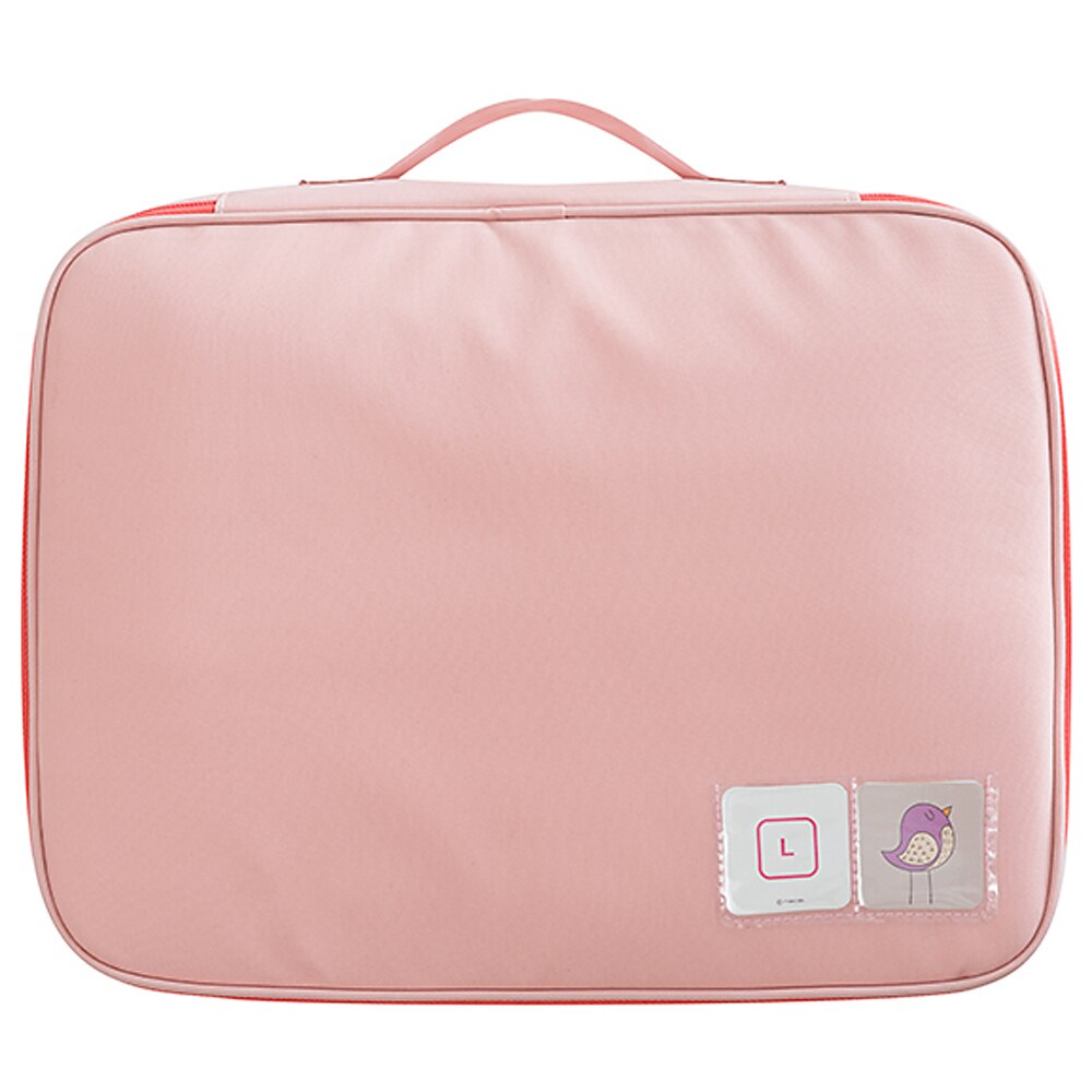 Multifunctionele Reizen Opbergtas Bagage Bagage Organizer Met Tekenen Camping Reizen Hotel Opbergtas Pouch Opbergtas: Pink