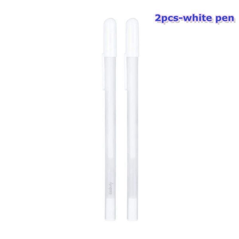 White Marker Pens Permanent Art Marker Graffiti Metalic 0.8mm Gold Silver White Gel Pen Comic Sketch Drawing Art Supplies: Burgundy