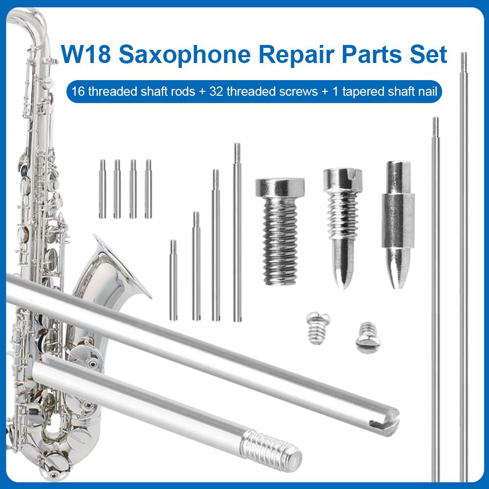 Sax Reparatie Kit Slijtvast Duurzaam Sax Repareren Gereedschap Voor Saxofoon Onderdelen Aging Dropping Vervanging