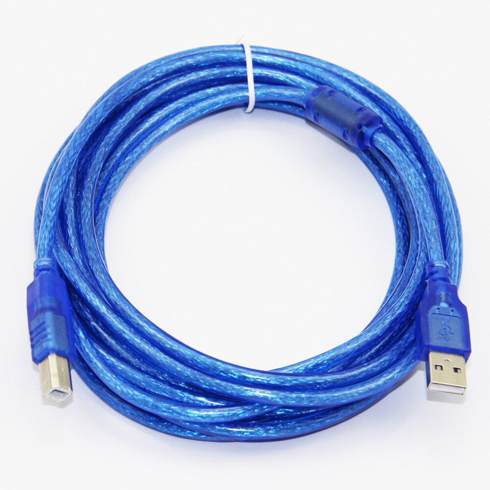 Lballist Usb 2.0 Printer Kabel Type A Male Naar B Male Folie + Gevlochten Afgeschermde 1.5 M 1.8 M 3 M 5 M 10 M