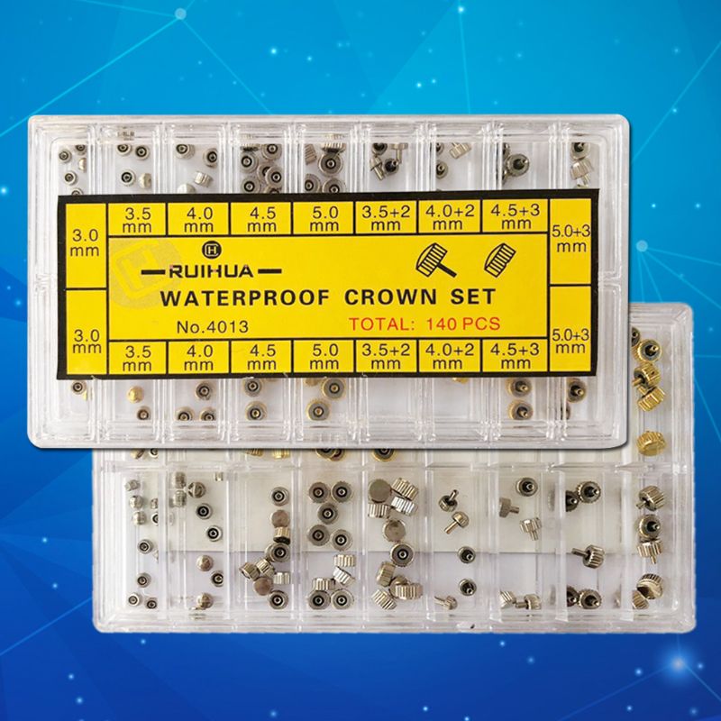 Horloge Achterkant Afdichting Pakkingen, 500 Stks/Zak O-ring Rubberen Afdichting, Horloge Reparatie Gereedschap Vervangende O-ringen voor Horlogeback Maat 16-40mm(0.8-500pcs
