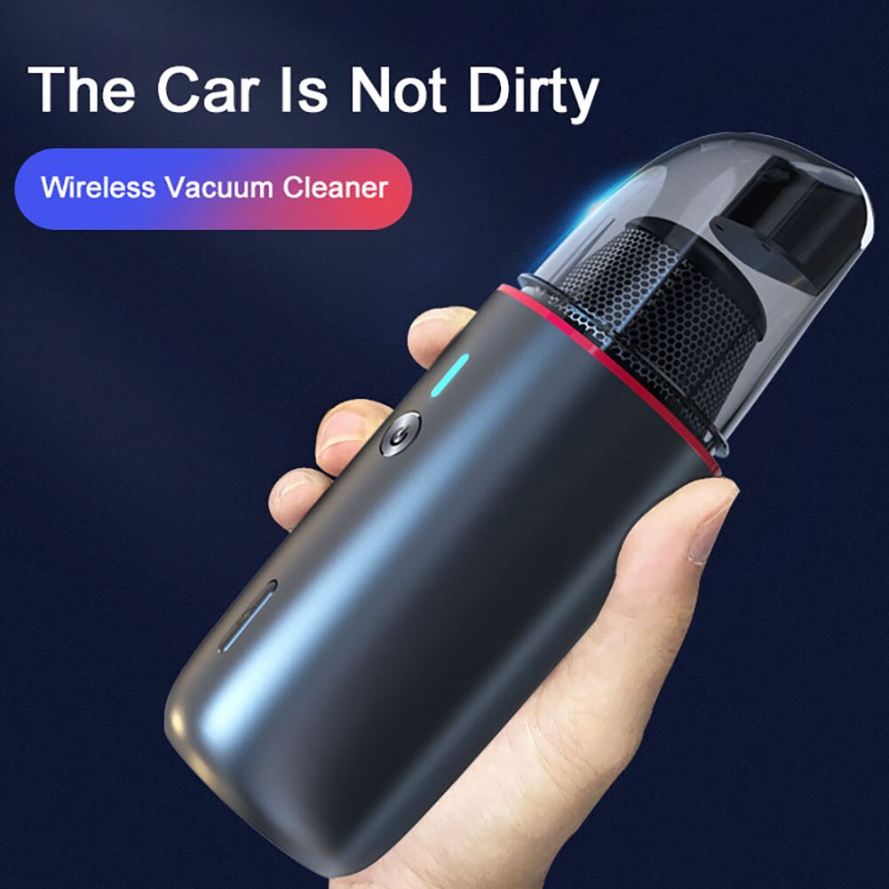 Portable Vehicle Wireless Small Electric Vacuum Cleaner 5000Pa Dust Catcher Home Computer Cleaning Machine USB Rechargeable