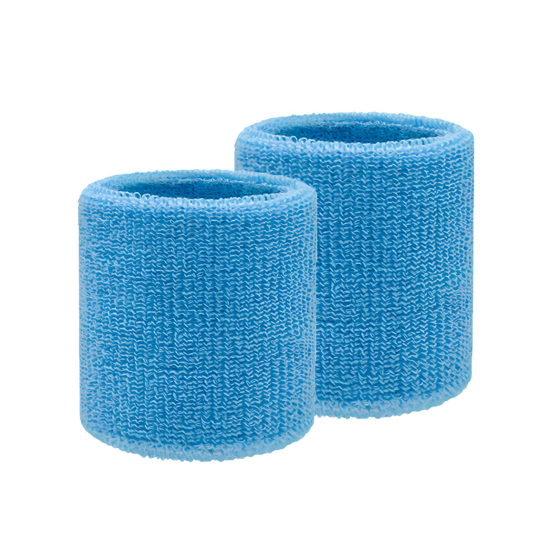 8 × 10cm håndklæde sportsarmbånd tennis svedbånd håndledsbeskytter til basketball volleyball padel fitness svedbånd wrap padel manchet: Rød