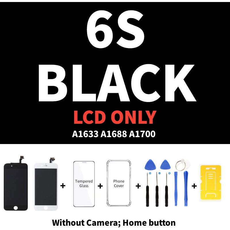 No.1 Lcd Display Voor Iphone 4 4S 5S 6 6 4s Lcd-scherm Touch Digitizer Vergadering Voor Glas vervanging Zwart Wit Scherm Reparatie: Roze