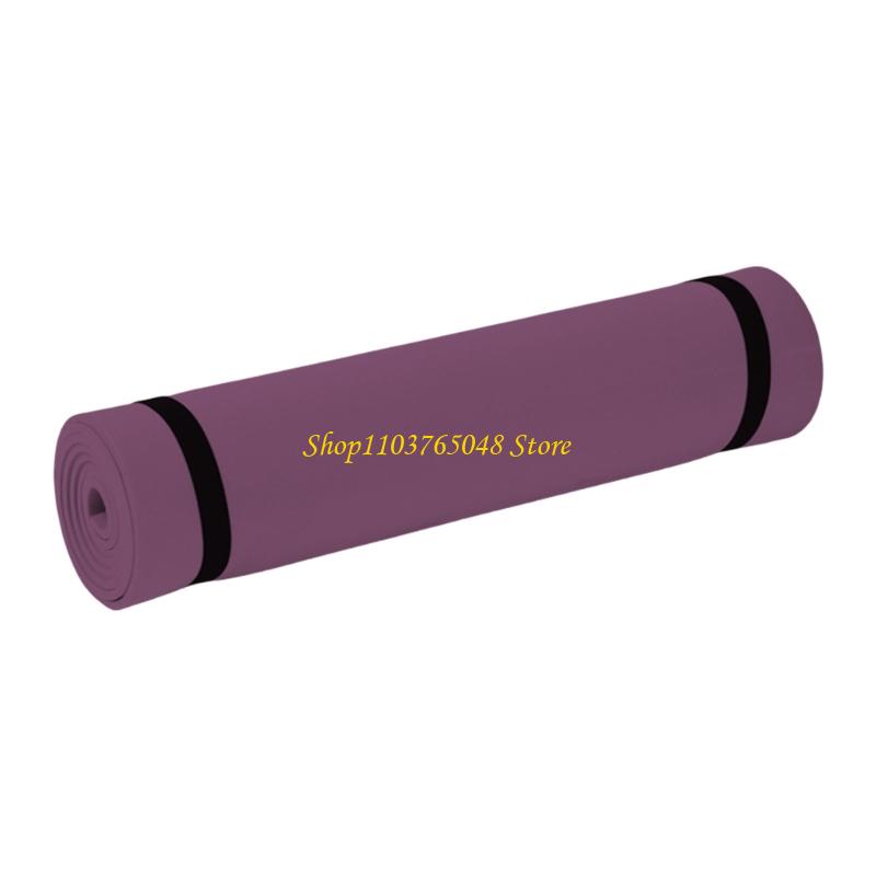 Nonslip Exercise Fitness Pilates Mat Exercise Body Building Blanket Sports Fitness Mat Gymnastics Mat Fitness Equipment: PURPLE