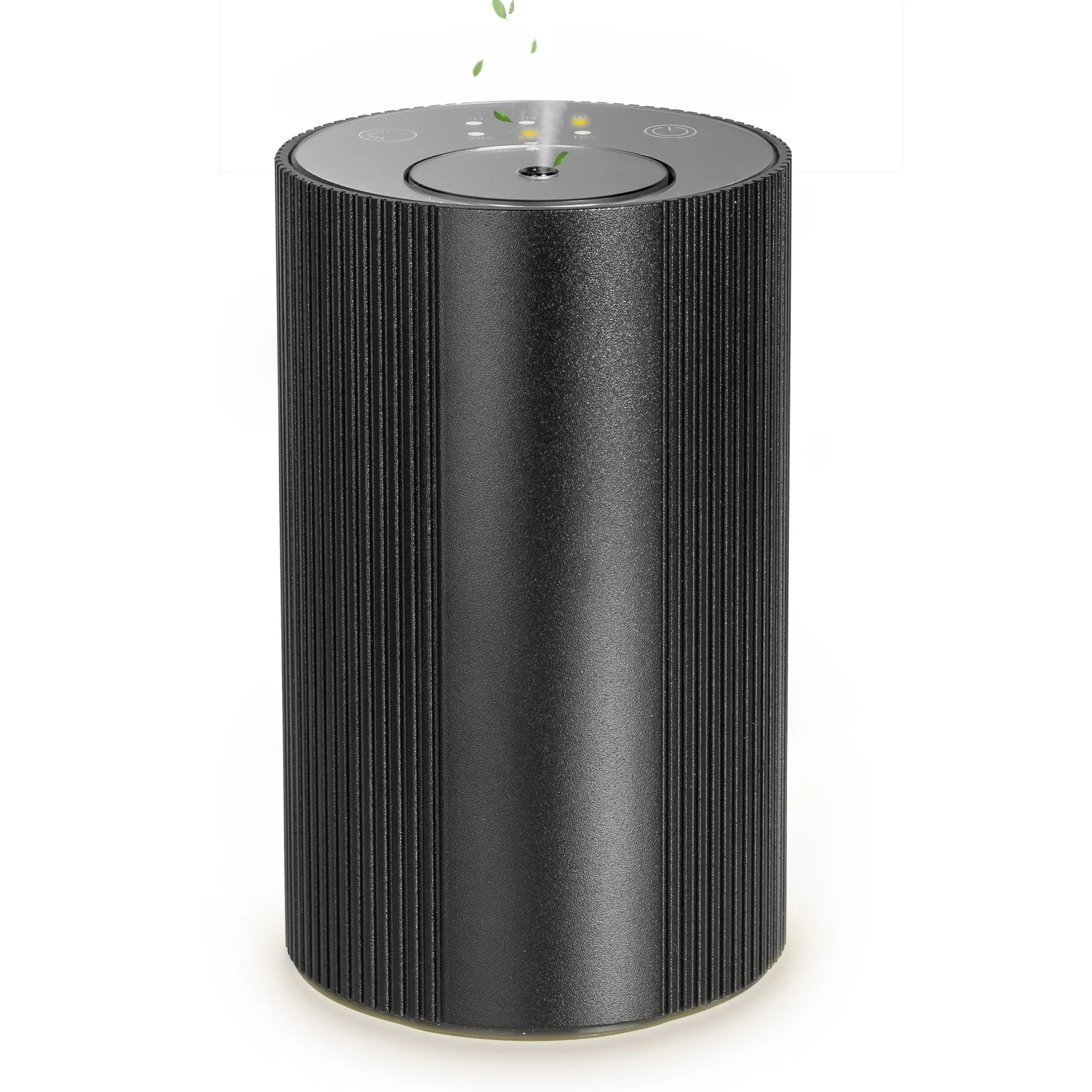 Auto Lufterfrischer Auto Elektrische Ätherisches Öl Diffusor Parfüm Aroma Aromatherapie Hause zeitliche Koordinierung Diffusor Duft Maschine Duft: Schwarz
