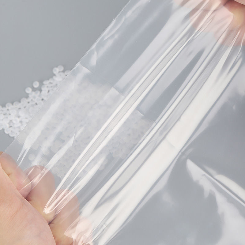 100 stk/parti gjennomsiktige mini-ziplock-poser små forsegling smykker matemballasje klar pose oppbevaring vanntett gjenbrukbar plast