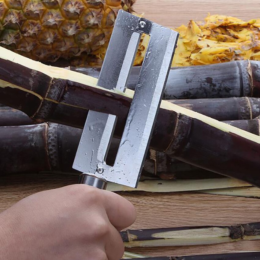 1PC Stainless Steel Durable Practical Kitchen Gadgets Pineapple Peeler Tools Knife, Manual Sharp Sugar Cane Home Cutter ножи