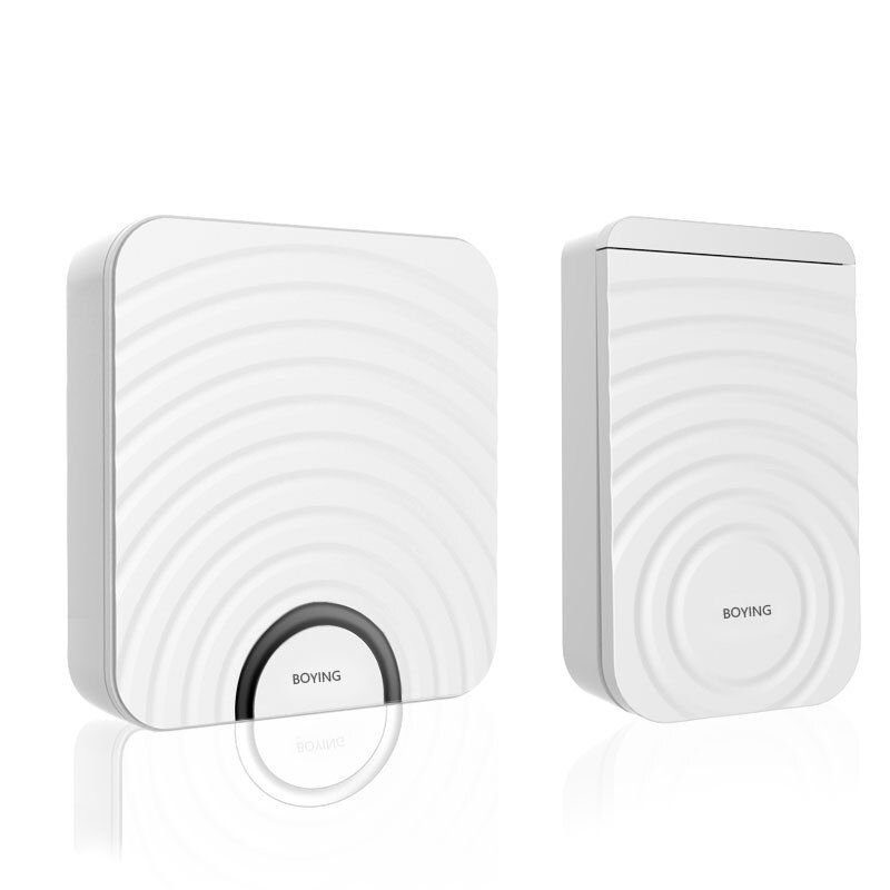 Wifi Doorbell Alarm System Intelligent Wireless Doorbell Strobe Tuyasmart App 58 Sound Compatible 433MHz Wireless Detectors
