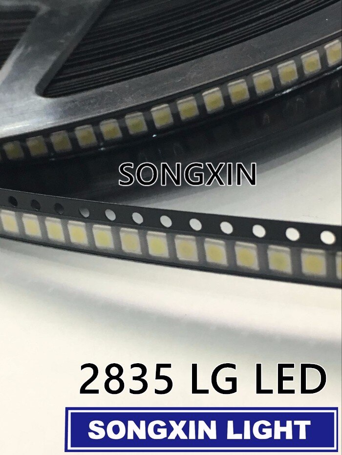 Retroiluminación LED LG Innotek, 110 Uds., 1210 3528 2835 1W 100LM, iluminación LCD trasera para TV, aplicación de televisión