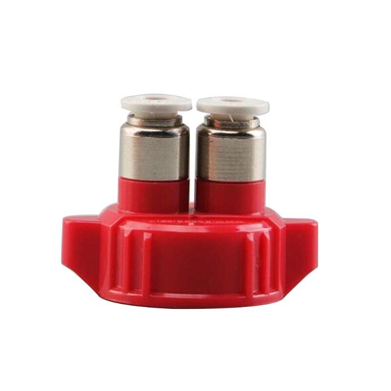 Aquarium CO2 Systeem Pro Buis Kleppen Guage Fles Cap Aquarium Levende Plant Diy Reactor Air Diffuser Generator Tool Deel