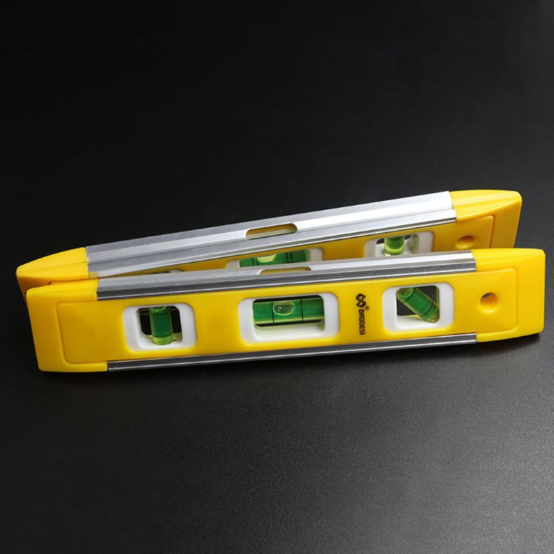 Torpedo Level Leveling Tool With Magnetic Shock Resistant Aluminum Alloy Leveler Q22B