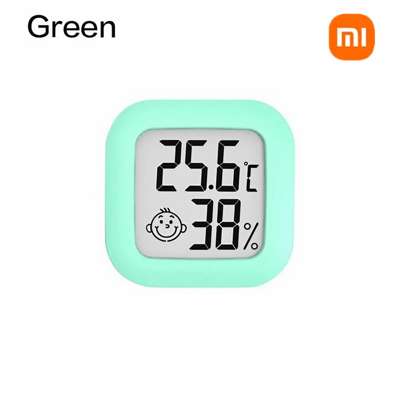Xiaomi Mijia – thermomètre et hygromètre numérique LCD, Mini compteur électronique de température et d'humidité, jauge météo: Argent