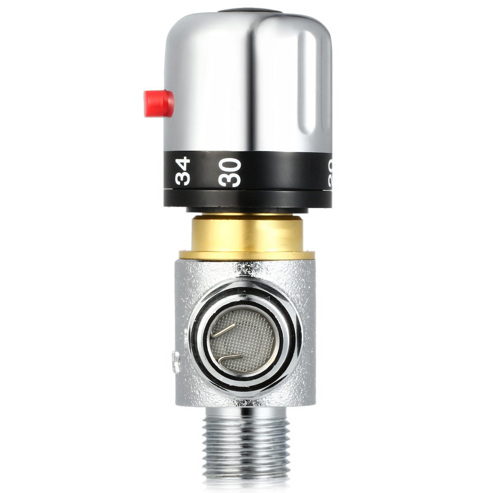 Adjust the Mixing Water Temperature Thermostatic mixer Solar Water Heater Valve DN15(G1/2) Copper Thermostatic Mixing Valve