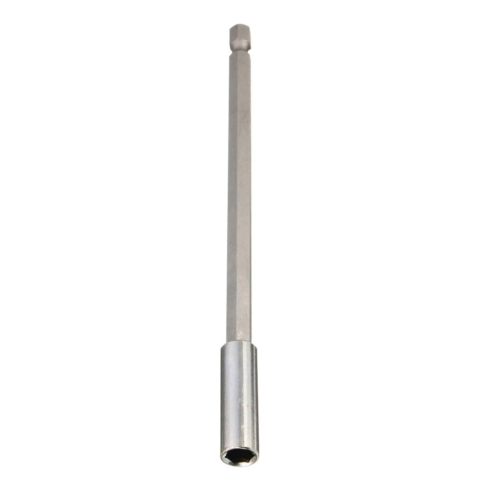 Quick Change Extension Bit 1/4 Hex Shank Long Handle Screwdriver Tip Holder Magnetic Connecting Rod Hand Tool: 	150mm