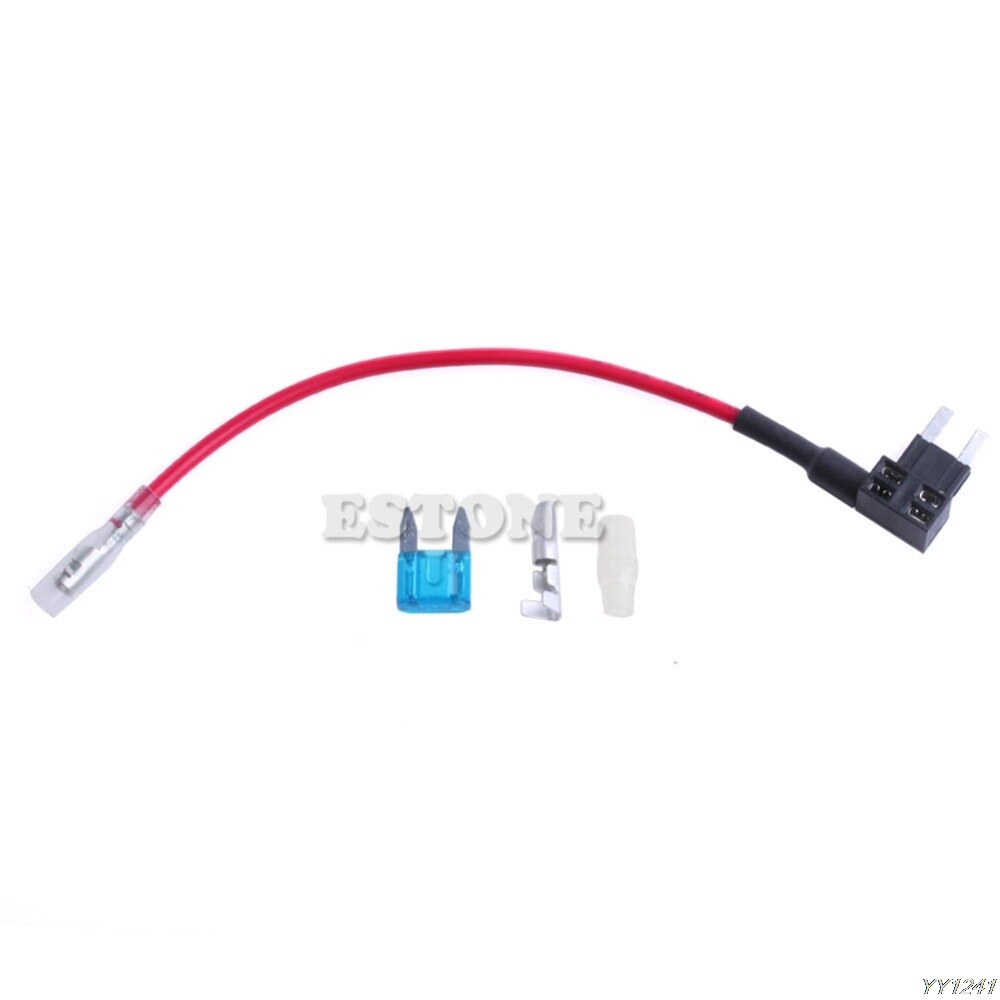 1set Micro Mini Blade ATM Fuse Adapter Dual Circuit Adapter Holder For Car Car Maintian Item-Y11