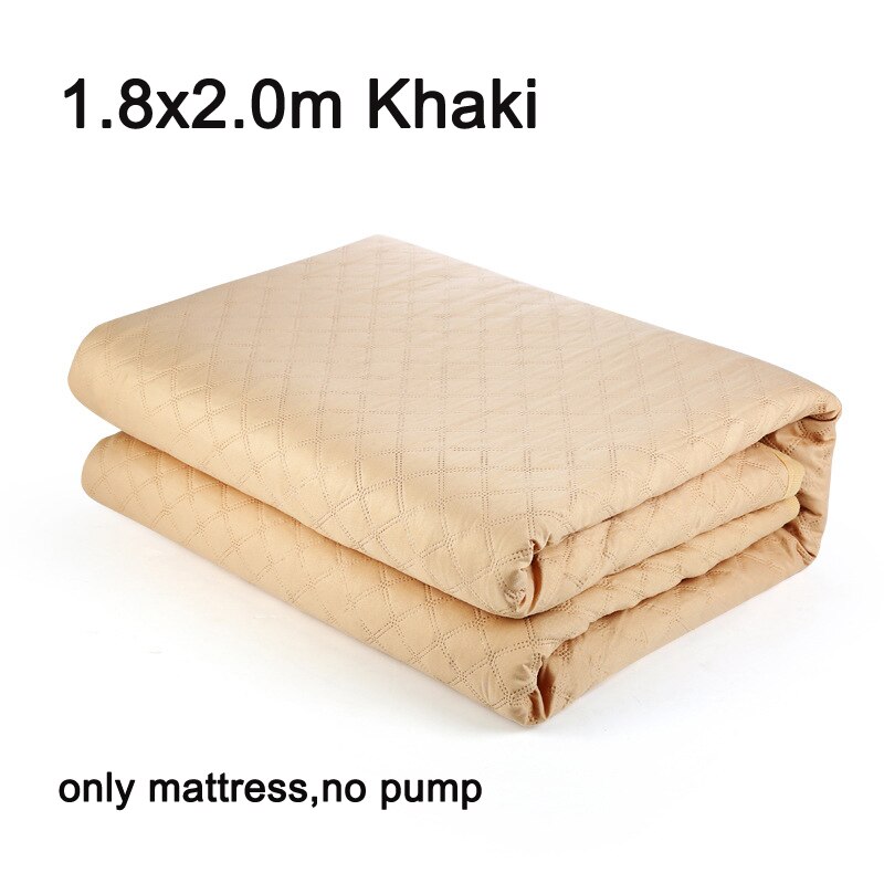 Koc elektryczny woda zimowa cyrkulacja wody mata grzewcza wymiana tylko materac 90x180cm 150x180cm 180x200cm: 180x200cm khaki