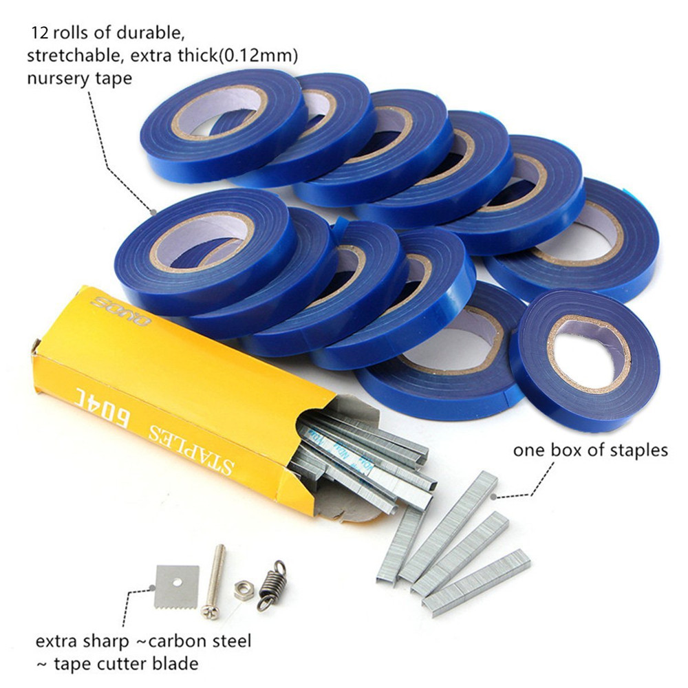 Drtools narzędzia ogrodnicze podwiązki rośliny wiązarka oddział ręcznie wiązarka Tapetool Tapener mielone warzywa dom ogród