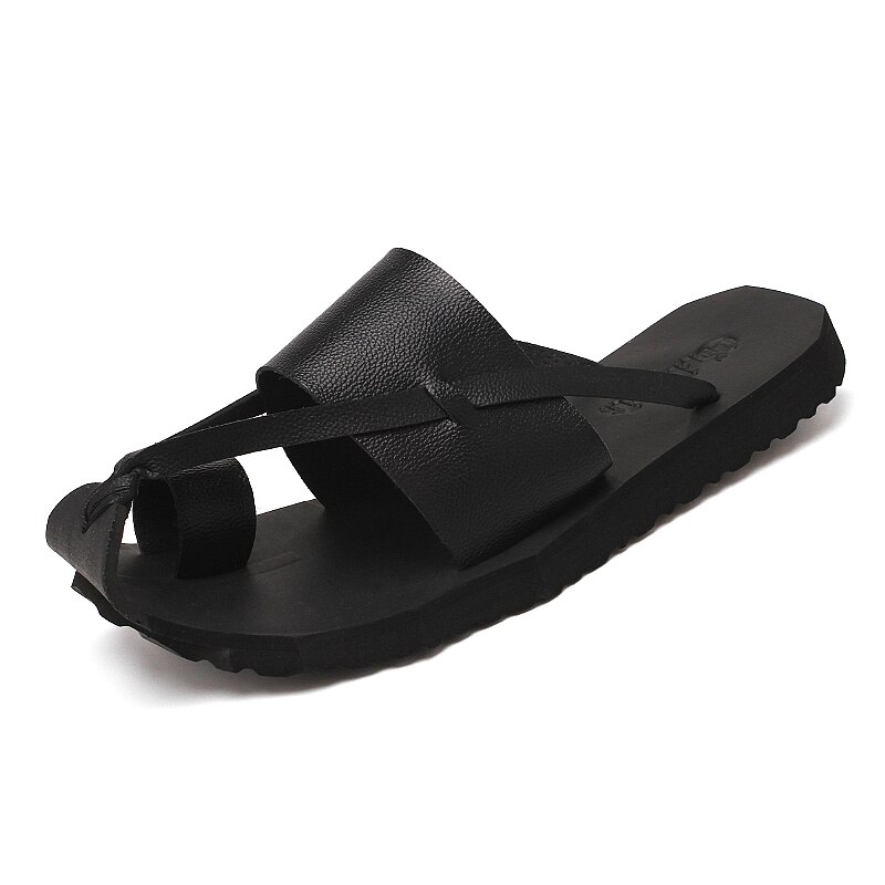 Man Brand Massage Flip Flops Summer Shoes For School Street Casual Slippers Seaside Beach Soft Shoes