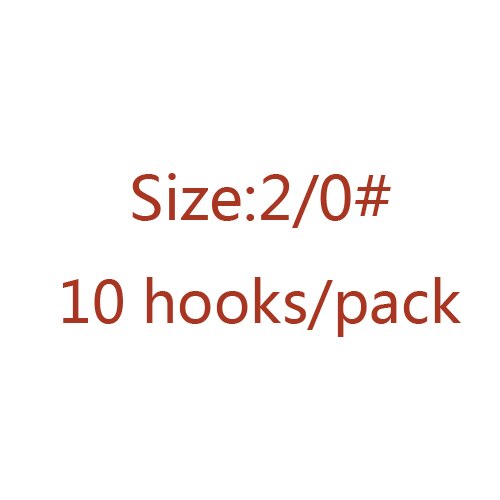 1 paquet 1 #-12/0 # Mustad pêche en haute mer 10827NP # 4X crochets forts appâts vivants crochet barbelé en acier à haute teneur en carbone crochet pour esturgeon/thon: size2-0