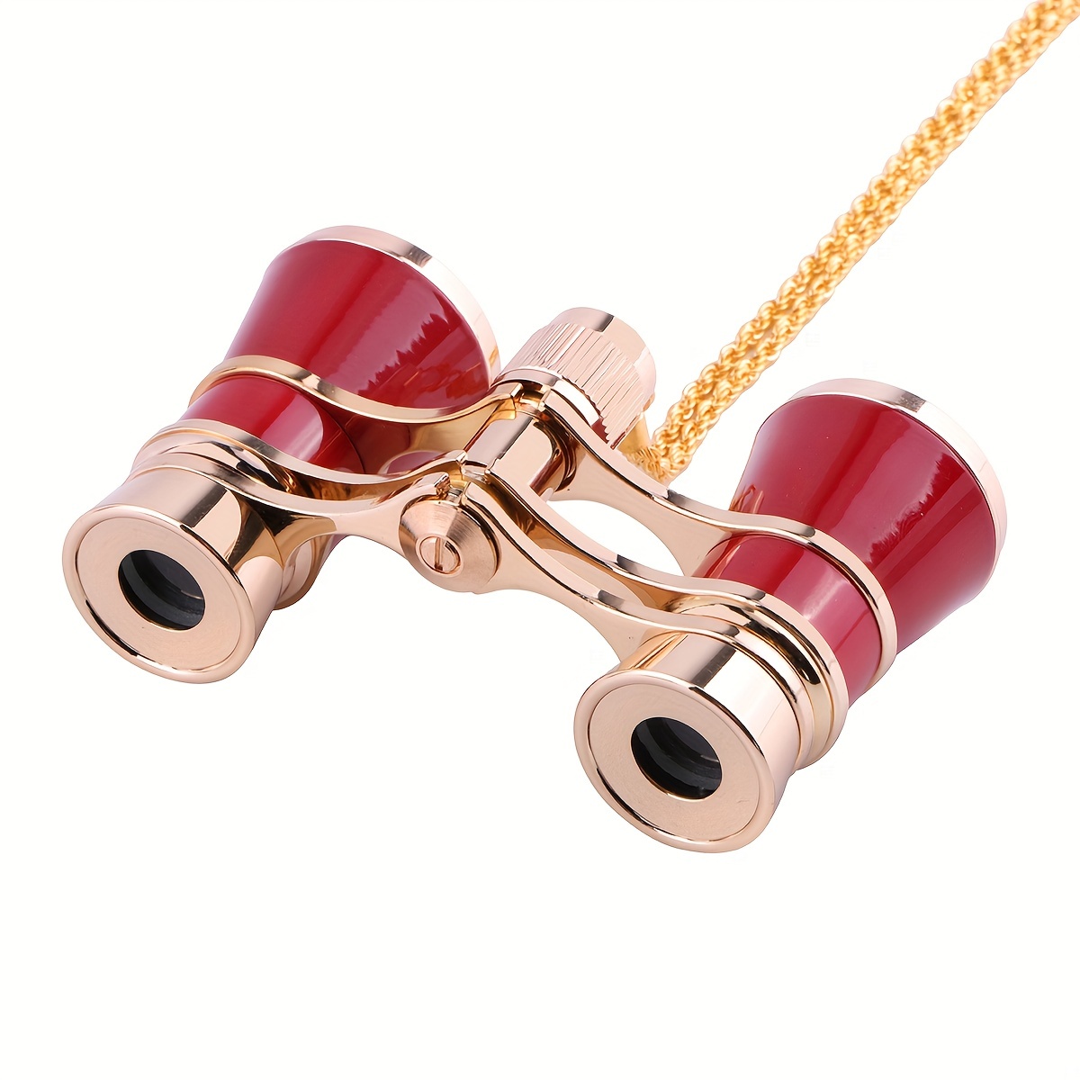 Gafas binoculares 3X25 para adultos y niños, gafas de cine, Mini Binocular compacto con cadena para adultos y mujeres, concierto Musical de ópera