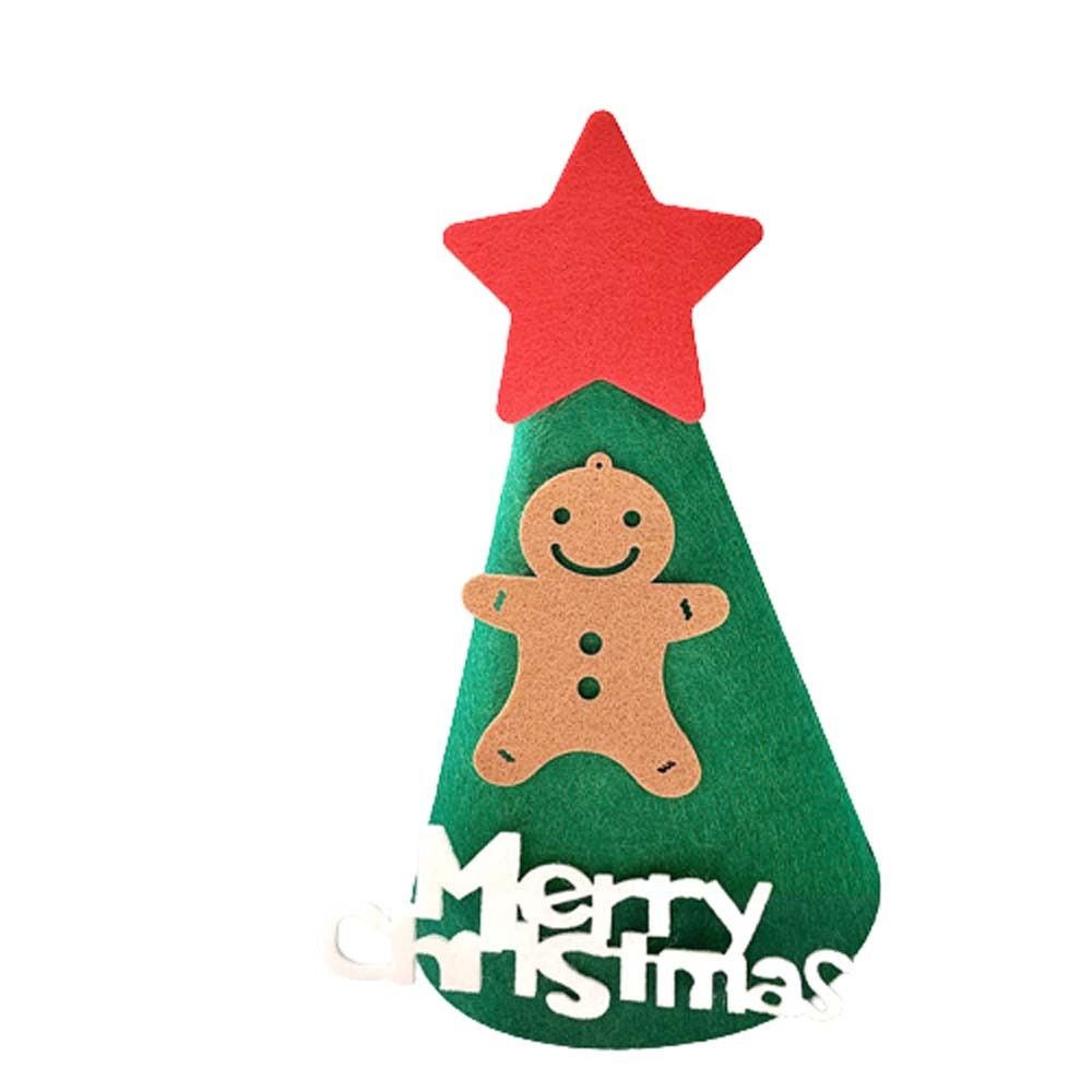 Xmas Decorative Santa Claus Merry Christmas Hat Christmas Felt Santa Claus Hat Cartoon Animal Party Hat Christmas: Deep Sapphire