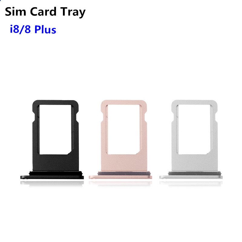 SIM Card Tray Holder for iPhone 8 Plus 8Plus 8G SIM Card Adapter Replacement Parts