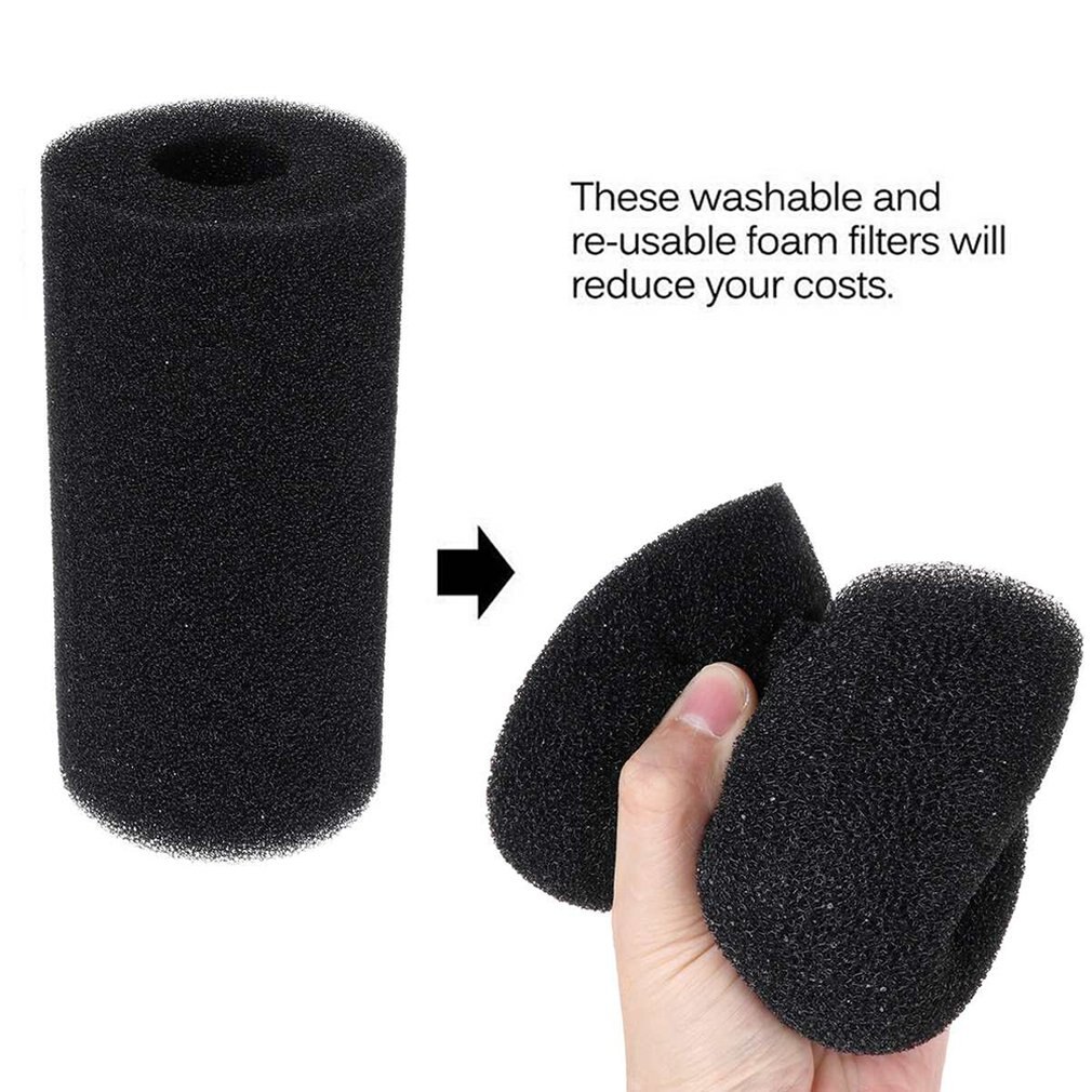 4pc zwembadfiltersponskolom handige sponsbuis concentrische cilinder praktische filterspons