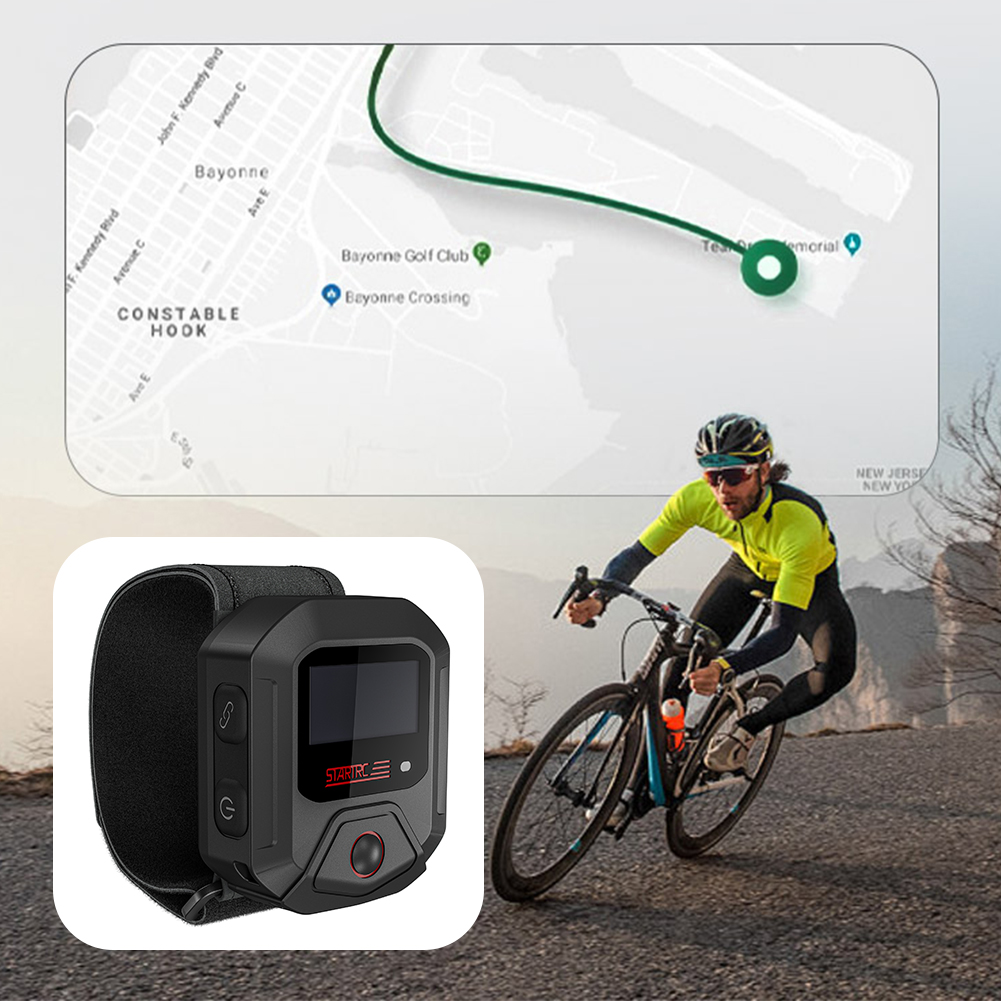 GPS kabellos Bluetooth 5,0 Fernbedienung Für Insta360 X4 Handgelenk/Fahrrad Montiert Fernbedienung Für Insta 360 As Profi 2/ gehen 3S