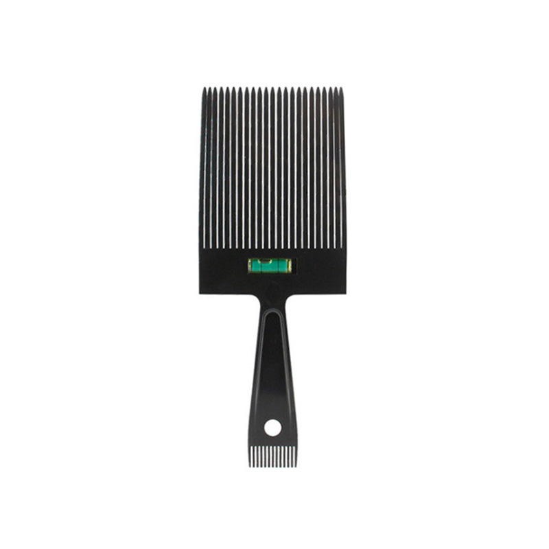 Men Flat Top Guide Comb Haircut Clipper Comb Barber Shop Hairstyle Tool Hair Cutting Tool Salon Hairdresser Supplies Accessory: Black