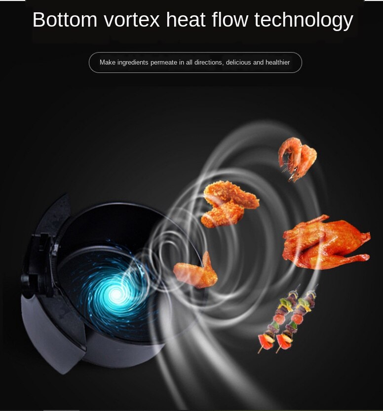 Air Deep-Fried Pot Deep Frying Pan Deep-Fried Pot Chips Machine