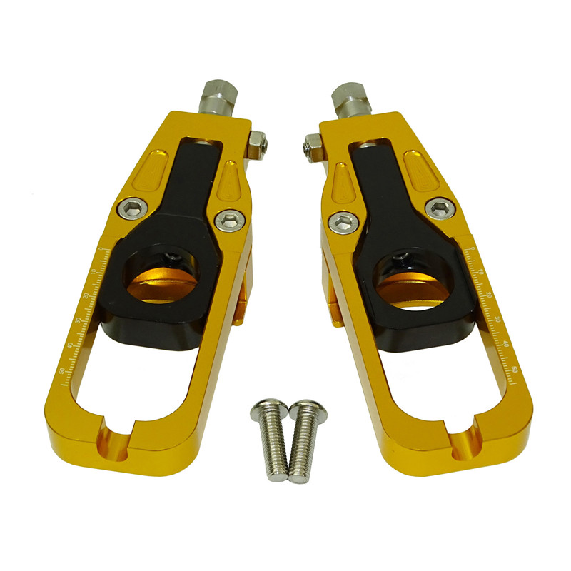 waase Motorcycle Chain Adjusters Tensioners Catena For Kawasaki Ninja ZX-6R ZX 6R 636