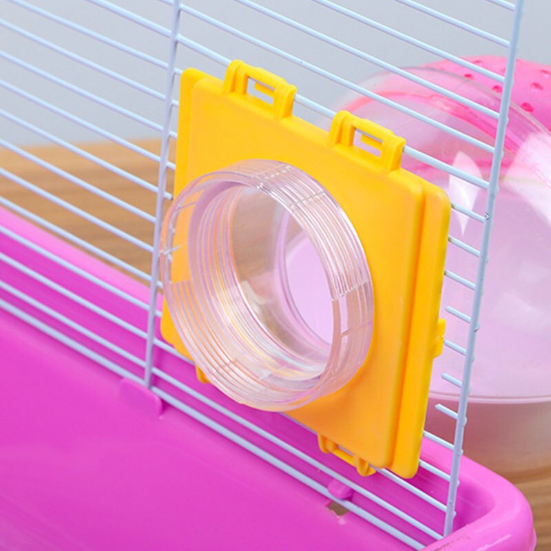 Hamster tunnel bur externt rör husdjur leksak burar gränssnitt montering enfärgad anslutningsplatta bur lock hem husdjur utrustning
