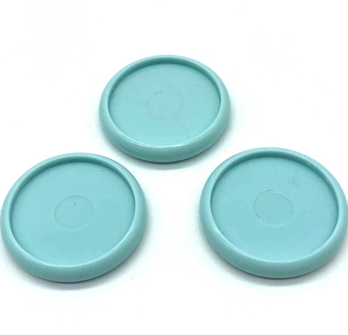 100pcs30mm Binding Ring Plastic Ring Buckle Mushroom Hole Loose-leaf Notepad Plastic Binding Discs Macaron Disc Binding Fichario: blue