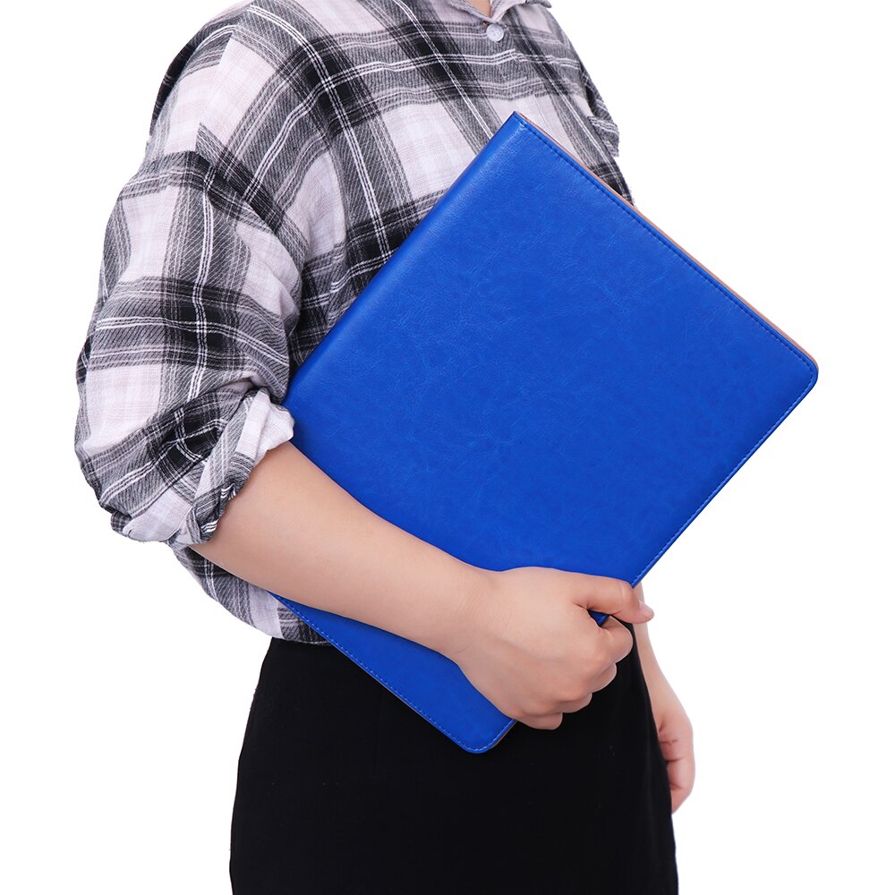 A4 PU Leather File Folder With Calculator Multi-function Business Document Pads Manager Portfolio Office Supplies