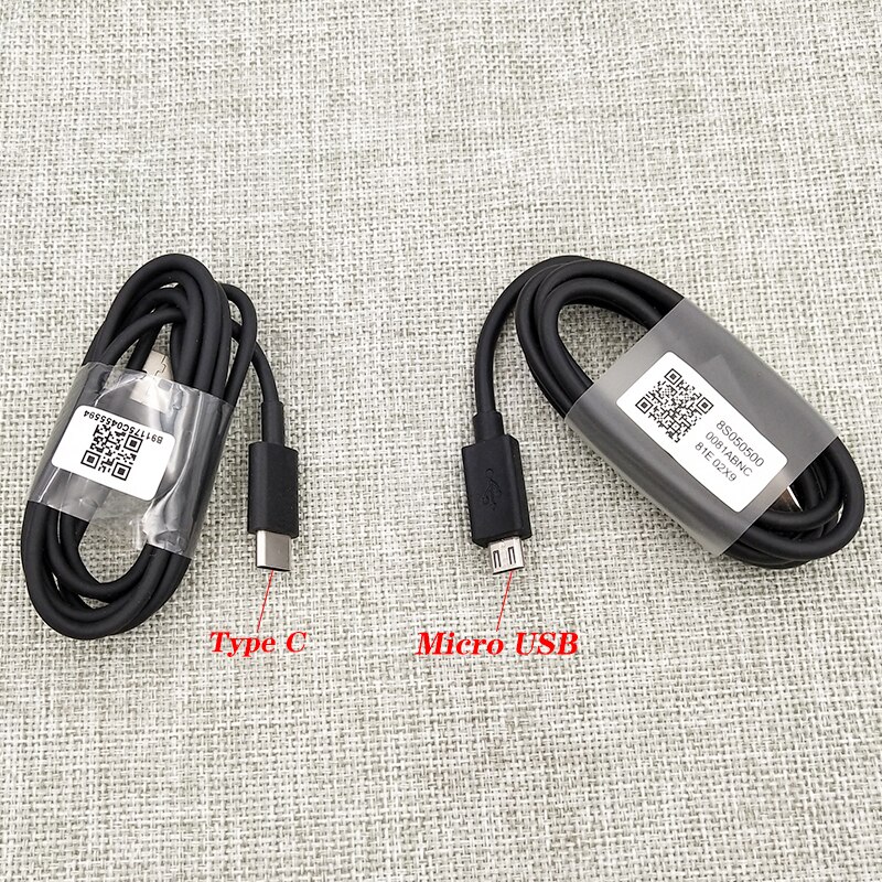 Lenovo Fast Charger 24W EU Travel Wall Adapter Micro USB/Type C Cable For Lenovo Vibe P2 P1 Z5S Z6 Z5 pro K5 K5s Z3 Z2 K10 Plus
