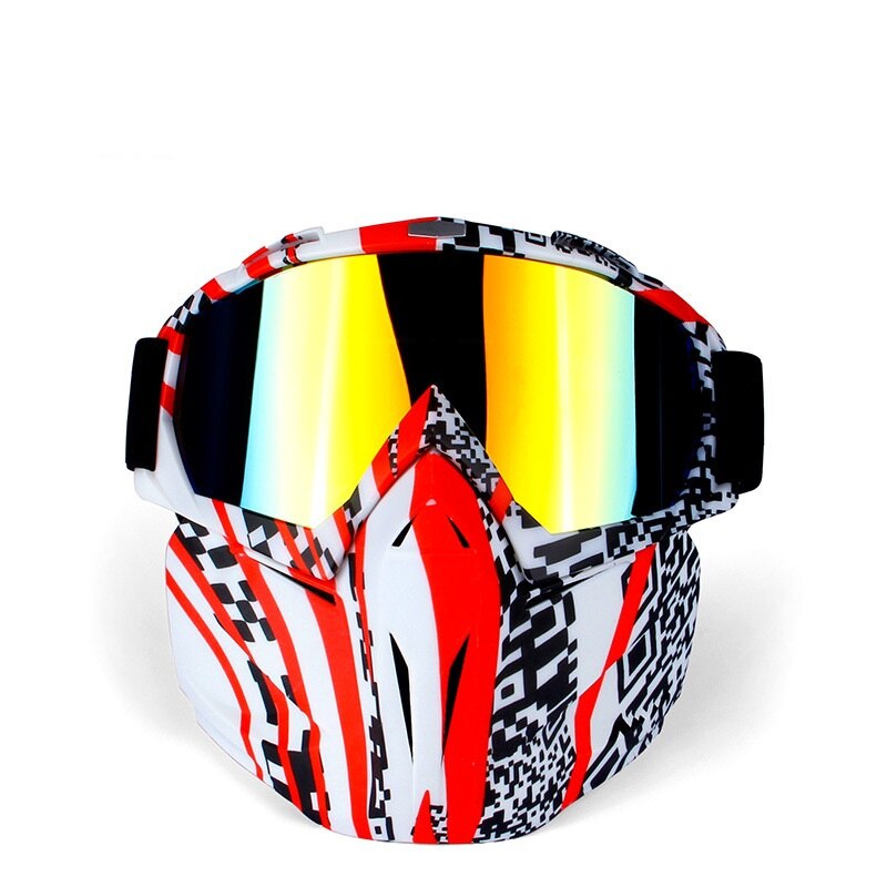 Adulte moto croix lunettes moto rcycle lunettes de ski hommes femmes moto mx lunettes pour moto rbike dirt bike atv: 09