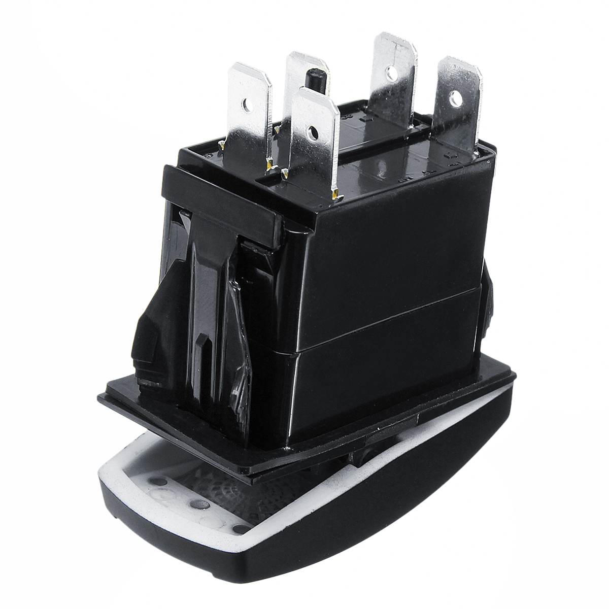 12V 24V Car Boat Rocker Switchs 5 Pins Dual Green ... – Grandado