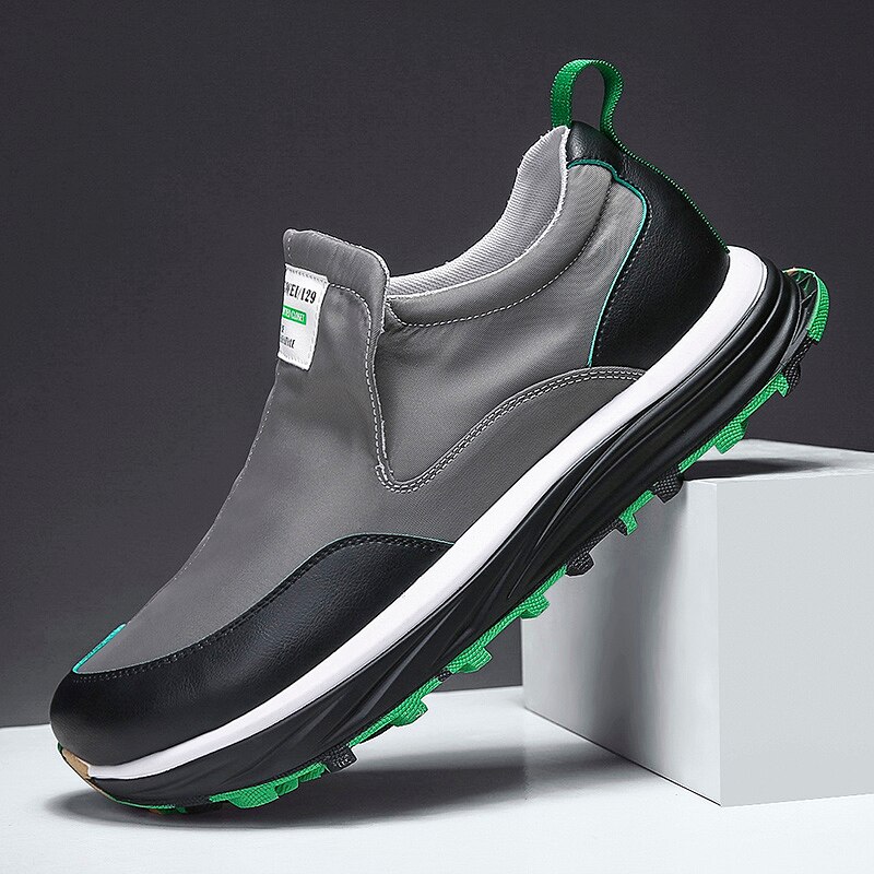 Waterproof Men Golf Shoes Slip On Casual Golf Training Sport Shoes Anti Slip Athletic Sneakers for Golfing Mens Trainers Brand